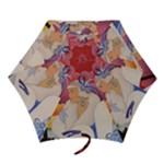 Palm Beach Blue Mini Folding Umbrella