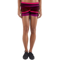 Neon Wonder Yoga Shorts by essentialimage