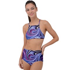 Galaxy High Waist Tankini Set by Sparkle