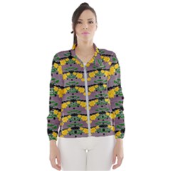 Plumeria And Frangipani Temple Flowers Ornate Women s Windbreaker by pepitasart