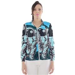 Astronaut Full Color Women s Windbreaker