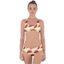 Watermelon Pattern Criss Cross Bikini Set View1