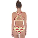 Watermelon Pattern Criss Cross Bikini Set View2