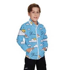 Sky Pattern Kids  Windbreaker