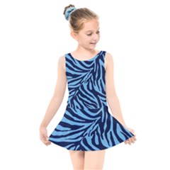 Zebra 3 Kids  Skater Dress Swimsuit by dressshop