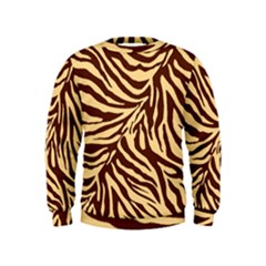 Zebra 2 Kids  Sweatshirt by dressshop