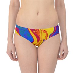 Gay Pride Swirled Colors Hipster Bikini Bottoms by VernenInk