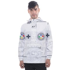 I Had To Pause My Game To Be Here Men s Front Pocket Pullover Windbreaker by ChezDeesTees