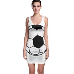 Soccer Lovers Gift Bodycon Dress by ChezDeesTees