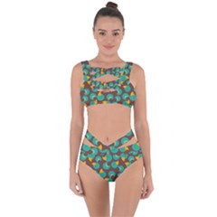 Vector-illustration-seamless-pattern-with-cartoon-duck Bandaged Up Bikini Set 