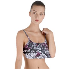 Saucer Magnolia Tree Layered Top Bikini Top  by okhismakingart