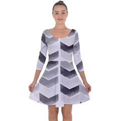 Picsart 04-16-06 17 26 Quarter Sleeve Skater Dress by Sobalvarro