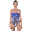 New-York CityScape  Tie Back One Piece Swimsuit View1