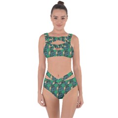 Bamboo Trees - The Asian Forest - Woods Of Asia Bandaged Up Bikini Set  by DinzDas