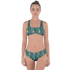 Bamboo Trees - The Asian Forest - Woods Of Asia Criss Cross Bikini Set