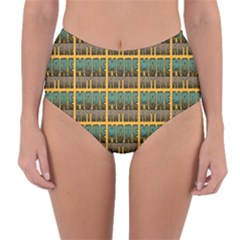 More Nature - Nature Is Important For Humans - Save Nature Reversible High-waist Bikini Bottoms by DinzDas