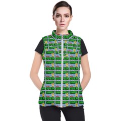 Game Over Karate And Gaming - Pixel Martial Arts Women s Puffer Vest by DinzDas