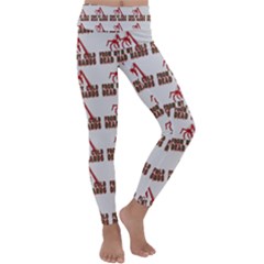 From My Dead Cold Hands - Zombie And Horror Kids  Lightweight Velour Classic Yoga Leggings by DinzDas