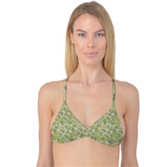 Camouflage Urban Style And Jungle Elite Fashion Reversible Tri Bikini Top by DinzDas