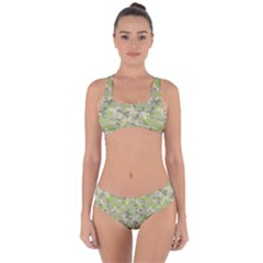 Camouflage Urban Style And Jungle Elite Fashion Criss Cross Bikini Set by DinzDas