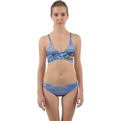 Floral Nature Wrap Around Bikini Set by Sparkle