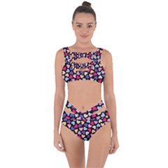 Colorful Love Bandaged Up Bikini Set  by Sparkle