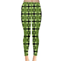 Digital Pattern Leggings  by Sparkle