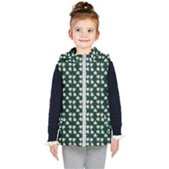 Darla Teal Kids  Hooded Puffer Vest