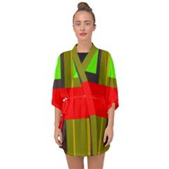 Serippy Half Sleeve Chiffon Kimono by SERIPPY