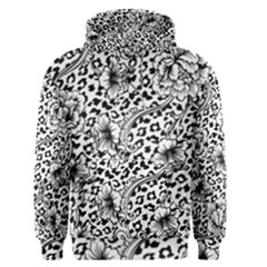 Vector-eclectic-fabric-seamless-pattern-animal-background-with-baroque-ornament Men s Core Hoodie by Sobalvarro