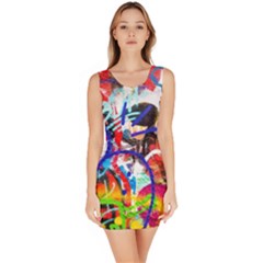 Crazy Grafitti Bodycon Dress by essentialimage