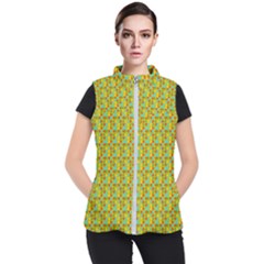 Lemon And Yellow Women s Puffer Vest by Sparkle