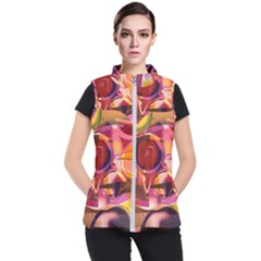 Fractured Colours Women s Puffer Vest by helendesigns