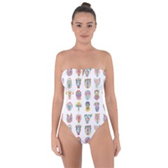 Female Reproductive System  Tie Back One Piece Swimsuit by ArtByAng