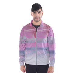 Pink Fractal Men s Windbreaker by Sparkle