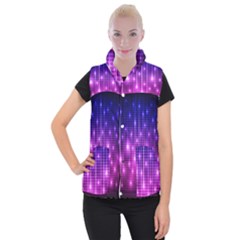 Shiny Stars Women s Button Up Vest by Sparkle