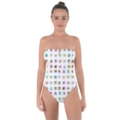 All The Aliens Teeny Tie Back One Piece Swimsuit by ArtByAng