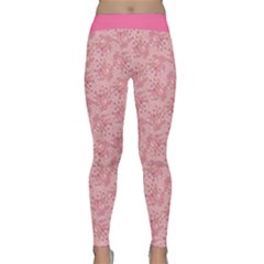 Cat With Violin Pattern Classic Yoga Leggings by sifis