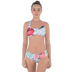 Floral  Criss Cross Bikini Set by Sobalvarro