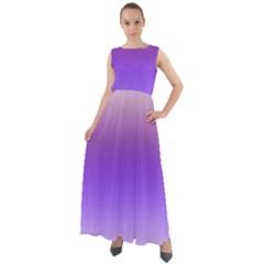 Plum And Violet Purple Gradient Ombre Color Chiffon Mesh Boho Maxi Dress by SpinnyChairDesigns