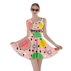 Cats And Fruits  Skater Dress by Sobalvarro