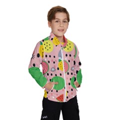 Cats And Fruits  Kids  Windbreaker by Sobalvarro