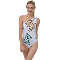 Bears To One Side Swimsuit by Sobalvarro