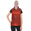 Scarlet Red Ombre Women s Button Up Vest View1
