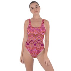 Boho Pink Pattern Bring Sexy Back Swimsuit by SpinnyChairDesigns