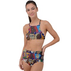 Sisters2020 High Waist Tankini Set by Kritter