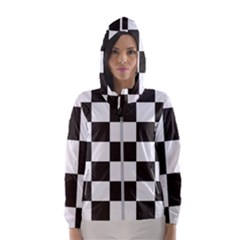 Chequered Flag Women s Hooded Windbreaker by abbeyz71