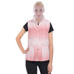 Fresh Pink Ombre Women s Button Up Vest by SpinnyChairDesigns