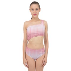 Fresh Pink Ombre Spliced Up Two Piece Swimsuit by SpinnyChairDesigns