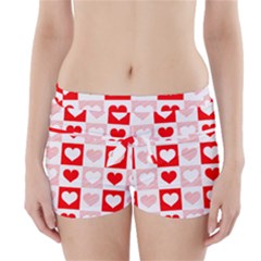 Hearts  Boyleg Bikini Wrap Bottoms by Sobalvarro